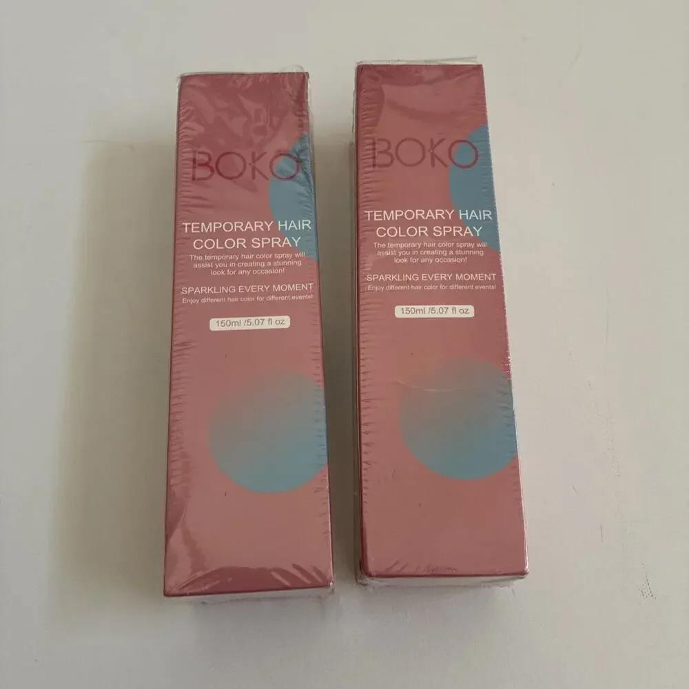Lot Of 2 Temporary Hair Color Spray 5.07 fl oz Ice Dating Dye Washable Halloween